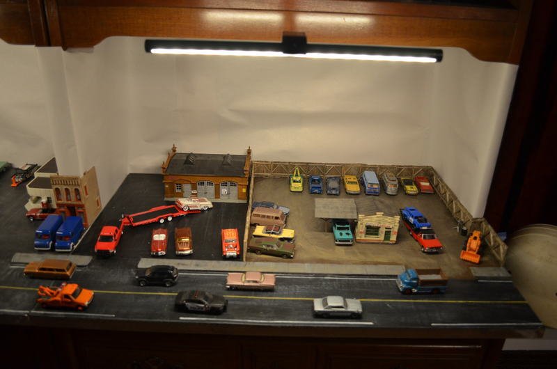 Illustration for article titled Wrong side of the tracks Diorama in place